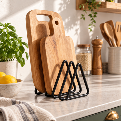 Multi-Slot Cutting Board Rack
